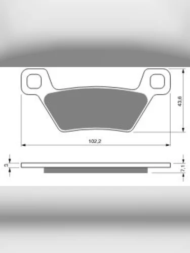 Тормозные колодки Gold-Fren 314 S3 Gold-Fren 314 s3
