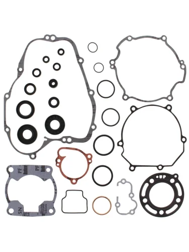 Комплект прокладок и сальников двигателя полный WINDEROSA Kawasaki KX85 07-13  (811419) Winderossa 811419