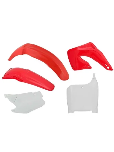 Комплект пластика R-Tech Honda CR125250 2000-2001 (R-KITCR0-OEM-501) красный-белый R-Tech r-kitcr0-oem-501