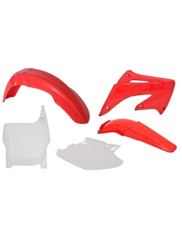 Комплект пластика R-Tech Honda CR125250 2004-2007 (R-KITCR0-OEM-503) красный-белый R-Tech r-kitcr0-oem-503