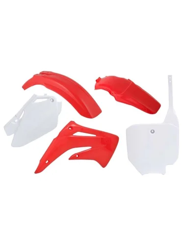 Комплект пластика R-Tech Honda CR85 03-07 (R-KITCRF-OEM-511) Красно-Белый R-Tech r-kitcrf-oem-511