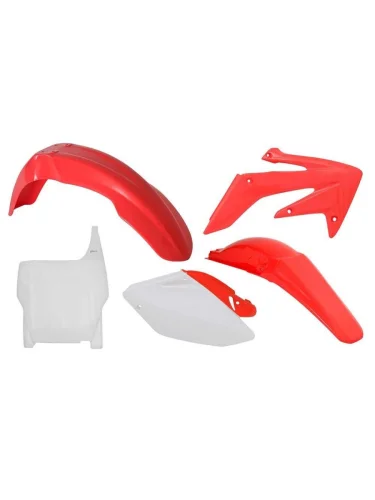 Комплект пластика R-Tech Honda CRF250R 04-05 (R-KITCRF-OEM-507) Красно-Белый R-Tech r-kitcrf-oem-507