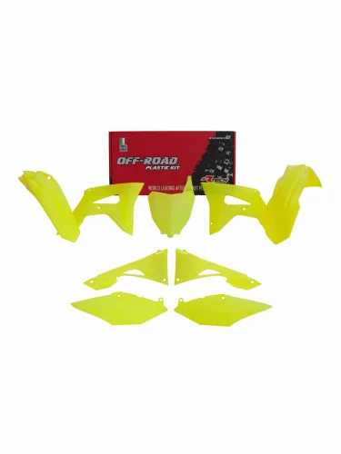 Комплект пластика R-Tech Honda CRF250R 19-20, CRF450R 19-20 (R-KITCRF-GF0-519) неоновый желтый R-Tech r-kitcrf-gf0-519