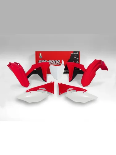 Комплект пластика R-Tech Honda CRF250RX 19-21, CRF450RX 19-20 (R-KITCRF-OEM-601) бело-красный R-Tech r-kitcrf-oem-601