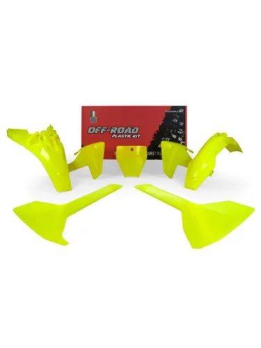 Комплект пластика R-Tech Husqvarna TC85 18-19 (R-KITHSQ-GF0-585) неоновый желтый R-Tech r-kithsq-gf0-585