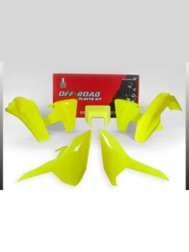 Комплект пластика R-Tech Husqvarna TEFE 17-18 (R-KITHSQ-GF0-517) неоновый желтый R-Tech r-kithsq-gf0-517