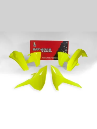 Комплект пластика R-Tech Husqvarna TEFETX 17-19 (R-KITHSQ-GF0-417) неоновый желтый R-Tech r-kithsq-gf0-417