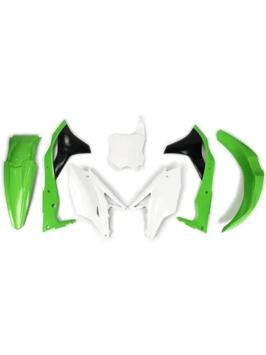 Комплект пластика R-Tech Kawasaki KX250F 17-20 (R-KITKXF-OEM-519) зеленыйбелыйчерный R-Tech r-kitkxf-oem-519