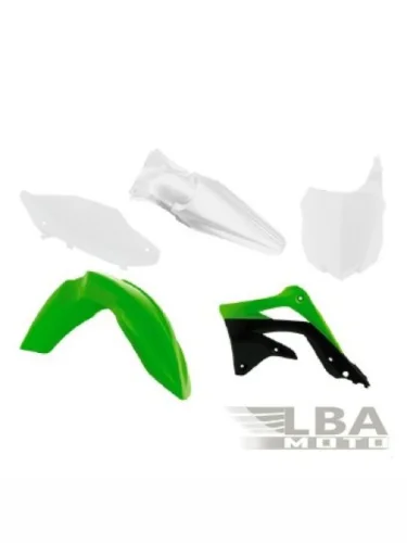 Комплект пластика R-Tech Kawasaki KX450F 13-15 (R-KITKXF-OEM-515) зеленыйчерныйбелый R-Tech r-kitkxf-oem-515