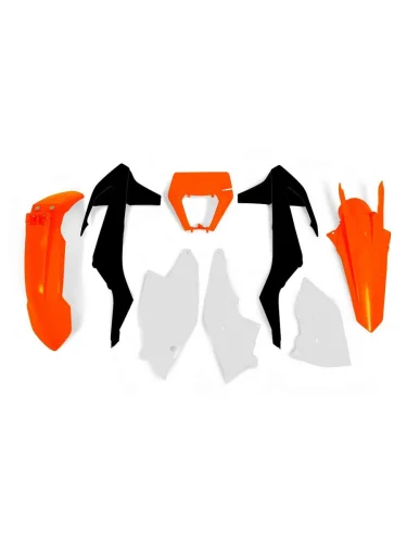 Комплект пластика R-Tech KTM EXCEXC-FXC-W 17-18 (R-KITKTM-OEM-517) оранжевыйбелыйчерный R-Tech r-kitktm-oem-517