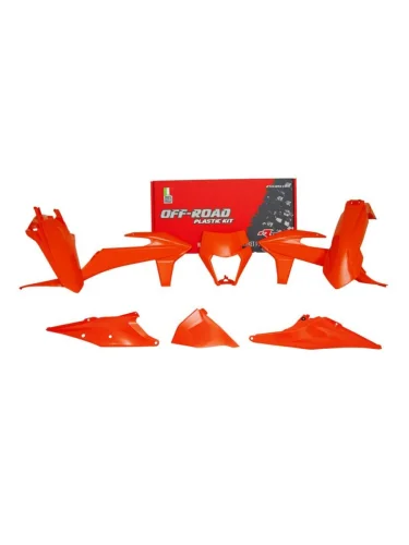 Комплект пластика R-Tech KTM EXCEXCFXC-WXCF-W 125-500 20-22 (R-KITKTM-AN0-520) Оранжевый Неон R-Tech r-kitktm-an0-520