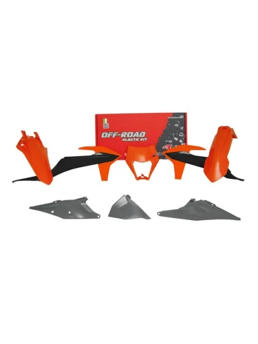 Комплект пластика R-Tech KTM EXCEXCFXC-WXCF-W 125-500 20-22 (R-KITKTM-OEM-521) Серо-Оранж-Черный R-Tech r-kitktm-oem-521