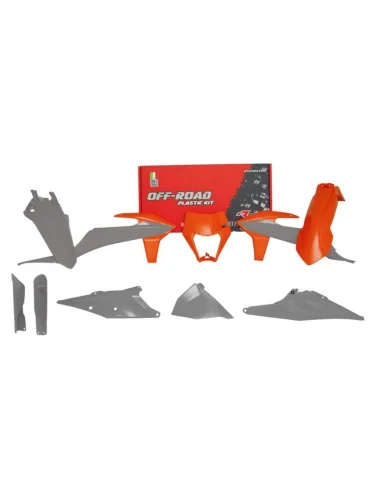 Комплект пластика R-Tech KTM EXCEXCFXC-WXCF-W 125-500 20-22 (R-KITKTM-OEM-723) Серо-Оранжевый R-Tech r-kitktm-oem-723