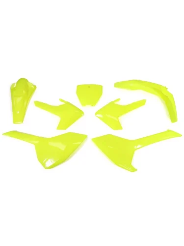 Комплект пластика R-Tech KTM SXSX-F 16-18, XCXC-F 17-18 (R-KITKTM-GF0-516) неоновый желтый R-Tech r-kitktm-gf0-516