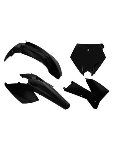 Комплект пластика R-Tech KTM SXSXF 125-525 05-06,XCXCF 125-525 05-07 (R-KITKTM-NR0-504) Черный R-Tech r-kitktm-nr0-504