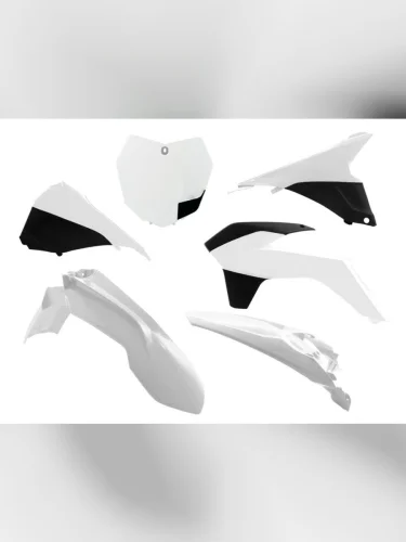 Комплект пластика R-Tech KTM SXSXF 125150250350450 13-15 (R-KITKTM-BN0-512) Бело-Черный R-Tech r-kitktm-bn0-512