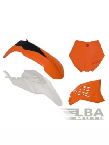 Комплект пластика R-Tech KTM SX65 09-11 (R-KITKTM-O11-508) оранжевыйбелый R-Tech r-kitktm-o11-508