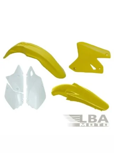 Комплект пластика R-Tech Suzuki DRZ400 00-09 (R-KITDRZ-OEM-411) желтыйбелый R-Tech r-kitdrz-oem-411