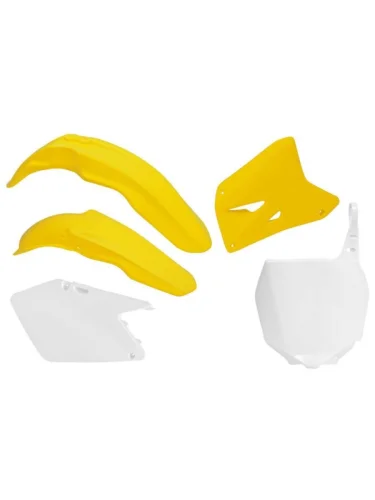 Комплект пластика R-Tech Suzuki RM125250 01-11 (R-KITRM0-OEM-502) желтыйбелый R-Tech r-kitrm0-oem-502