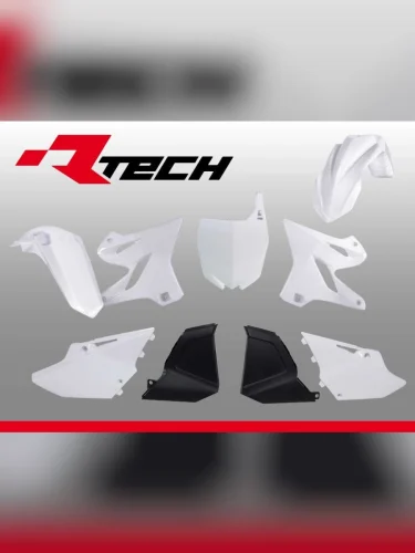 Комплект пластика R-Tech Yamaha YZ125-250X 02-21 (R-KITYZ0-BN0-000) бело-черный R-Tech r-kityz0-bn0-000
