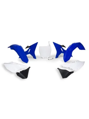 Комплект пластика R-Tech Yamaha YZ125250 02-18 (R-KITYZ0-BL0-REV) REVOLUTION синийбелыйчерный R-Tech r-kityz0-bl0-rev