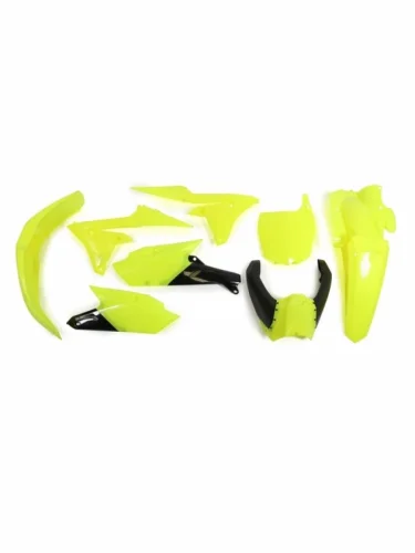 Комплект пластика R-Tech Yamaha YZ250F 14-18, YZ450F 14-17 (R-KITYZF-GF0-614) неоновый желтыйчерный R-Tech r-kityzf-gf0-614