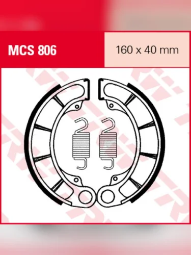 Тормозные колодки TRW MCS806 TRW mcs806