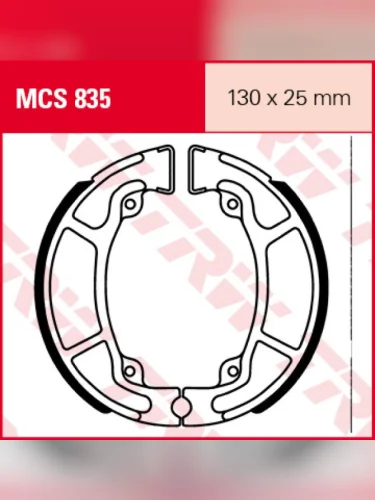 Тормозные колодки TRW MCS835 TRW mcs835