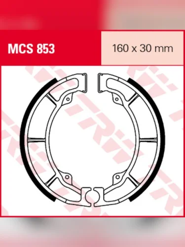 Тормозные колодки TRW MCS853 TRW mcs853