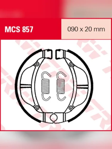 Тормозные колодки TRW MCS857 TRW mcs857