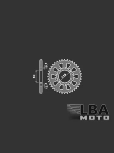 PBR Звезда задняя 334 46 C45 Запчасти для ТО пм-00021465