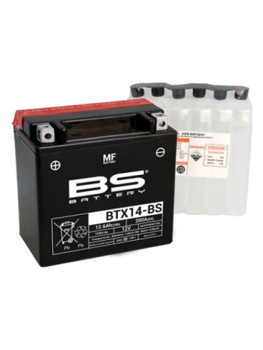 Аккумулятор BS-BATTERY BTX14-BSYTX14-BS BS-BATTERY 300604