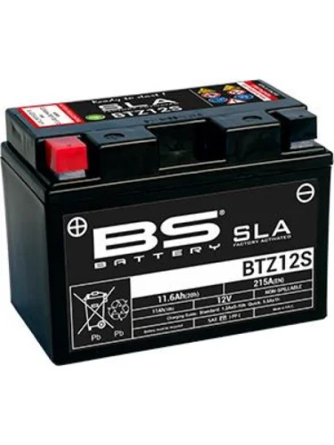 Аккумулятор BS-BATTERY BTZ12SYTZ12S SLA BS-BATTERY 300637