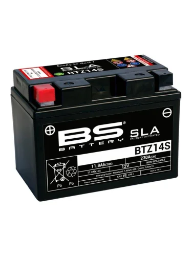 Аккумулятор BS-BATTERY BTZ14SYTZ14S SLA BS-BATTERY 300638