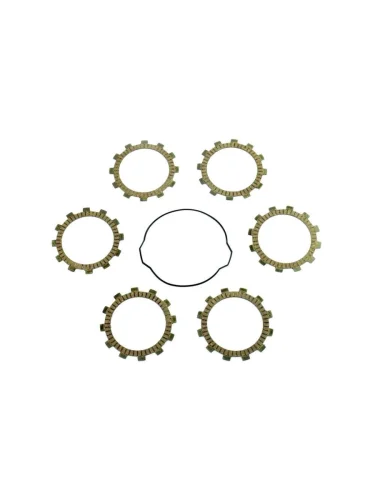 Компл. фрикц. дисков сцепл.+прокладка Athena KTM SX65 09-23, MC65 20-23, TC65 17-23 Athena p40230019