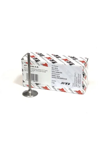 Впускной Титановый клапан X-TI для мотоцикла Honda CRF250R 04-09, CRF250X 04-17 Клапаны XT-I xti-crf250-09in