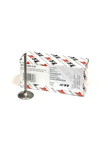 Выпускной Титановый клапан X-TI для мотоцикла Honda CRF450R 02-06 Клапаны XT-I xti-crf450-06ex
