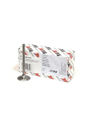 Выпускной Титановый клапан X-TI для мотоцикла Kawasaki KX450F 06-08 Клапаны XT-I xti-kx450f-08ex