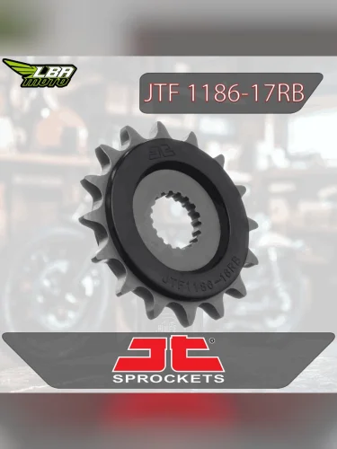 Звезда цепного привода JTF1186 17RB DID JT jtf1186.17rb