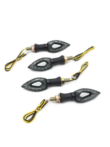 Поворотники светодиодные комплект на мотоцикл 4шт. Тип 2 MUSONLAI пм-00028571