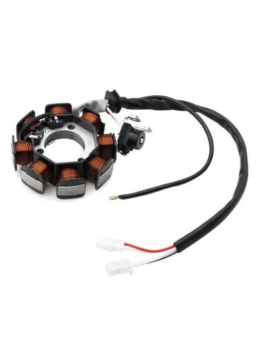 Статор генератора Yamaha YBR125 05-06, 08-11, XT125 07-08 3D9-H1410-00, 3D9-H1410-01 MUSONLAI пм-00029596