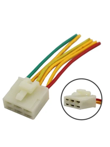 Фишка реле зарядки 6 проводов Kawasaki MUSONLAI пм-00028804