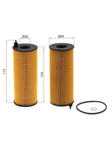 Фильтр масляный (картридж) BMW 3-SERIES E90  E60 F0102 X1 E84 X3 E83 X5 E70 X5 F15 X6 E71 X SAT st-108-0021