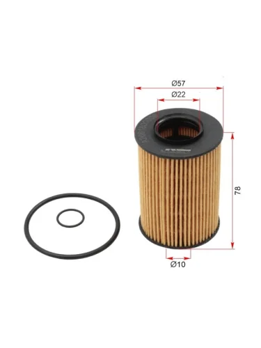 Фильтр масляный (картридж) MERCEDES A-CLASS W169 04-12B-CLASS W245 05-12 SAT st-a2661800009