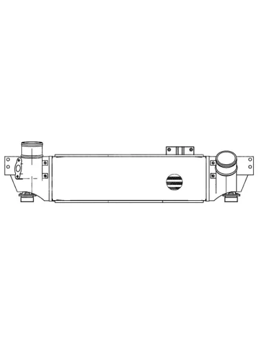 Интеркулер KIA SORENTO 06-09 (170 л.с.) SAT st-211-0004