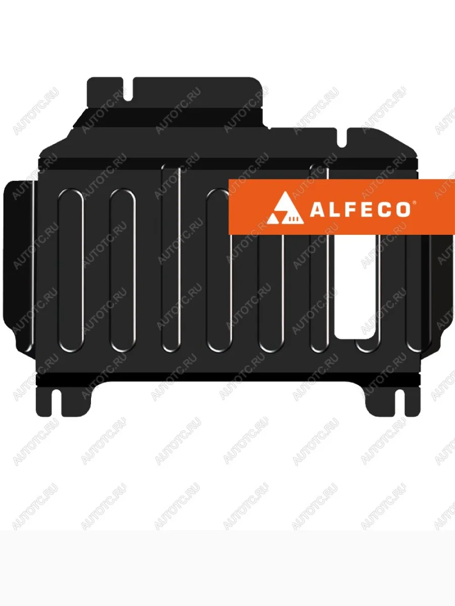 Защита редуктора переднего моста (V-3,0 EcoBoost V6 бензин) ALFECO  Ford Ranger (2022-2025) (сталь 2 мм)  в Воронеже Воронежской области