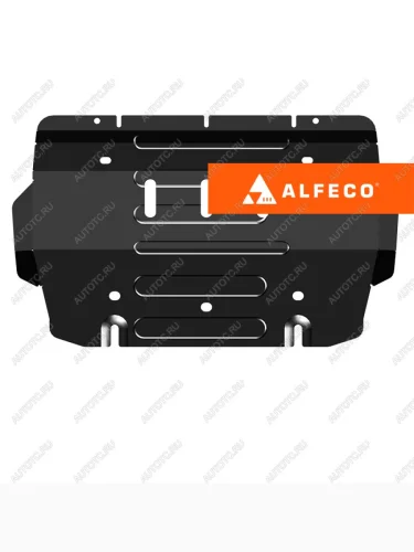 Защита радиатора (V-all 4WD) ALFECO (сталь 2 мм) Haval H9 (2024-2025)
