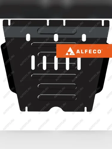 Защита КПП (V-2,0MT; 2,0TD) ALFECO (сталь 2 мм) Sollers ST6 пикап (2023-2025)