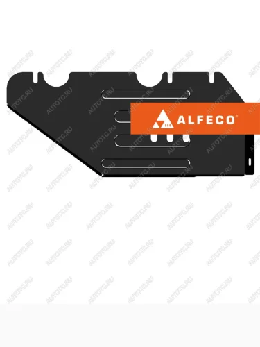 Защита РК (V-all 4WD) ALFECO (алюминий 4 мм) Haval H9 (2024-2025)