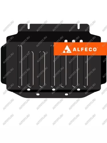 Защита кпп (V-all 4WD) ALFECO (алюминий 4 мм) Haval H9 (2024-2025)